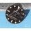 Rolex Rare Pièce de Collection Cadran Effet Tropical Vintage Montres GMT Master 1675, 1675 PCG Long E Mark I