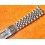 Rolex Rare Collectible Jubilee Ssteel Bracelet 20mm JB Oval links watches Datejust 1600, Gmt 1675