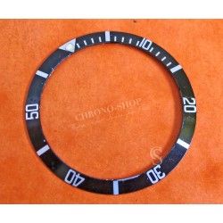 BLACK FAT FRONT ROLEX SUBMARINER BEZEL INSERT 5513 - 1680 - 5512 -1665 TRITIUM PEARL