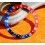 ROLEX AUTHENTIQUE GMT MASTER INSERT GRADUE 24H DE LUNETTE MONTRES VINTAGES GMT 1675, 16750 COULEUR PEPSI ROUGE & BLEU