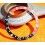 ROLEX INSERT GRADUE ROUGE & NOIR 24H DE LUNETTE MONTRES GMT MASTER 16700, 16710, 16760 FAT LADY COKE