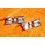 Rolex fixages, fixations, endlinks acier 568B 13mm de bracelet montres acier jubilée maillons dames
