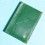 ROLEX ACCESSOIRE PORTE DOCUMENT, PORTEFEUILLE EN CUIR VERT POUR CARTES, GARANTIES, NOTICES MONTRES
