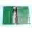 ROLEX ACCESSOIRE PORTE DOCUMENT, PORTEFEUILLE EN CUIR VERT POUR CARTES, GARANTIES, NOTICES MONTRES