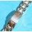ENICAR Rare & Collectible 70's Vintage Watch Stainless Steel Bracelet 19mm ref NA-58