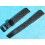 Vintage black Watch 70's 16mm ALASKA Tropic SUB Dive Strap New Old Stock Watch Band nos