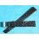 Vintage black Watch 70's 16mm ALASKA Tropic SUB Dive Strap New Old Stock Watch Band nos