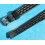 Vintage black Watch 70's 16mm ALASKA Tropic SUB Dive Strap New Old Stock Watch Band nos