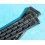 Vintage black Watch 70's 16mm ALASKA Tropic SUB Dive Strap New Old Stock Watch Band nos