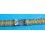 NSA Rare 70's New, NOS Swiss band Bitons & Ssteel Watch Sport Bracelet Zenith, Longines, Heuer 18mm ends