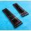 Original NEW 20mm For Daytona 116519, 116509 Genuine Crocodile Leather Band Black & Red color