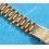 NSA Rare 70's New, NOS Swiss band Gold plated Watch Sport Bracelet Zenith, Longines, Heuer 24mm ends