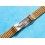 NSA Rare 70's New, NOS Swiss band Gold plated Watch Sport Bracelet Zenith, Longines, Heuer 24mm ends