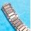 Unsigned flat-link, folded links, 1960s watch Steel band Bracelet for Seamaster 300 Omega Speedmaster