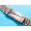 Unsigned flat-link, folded links, 1960s watch Steel band Bracelet for Seamaster 300 Omega Speedmaster