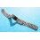 Unsigned flat-link, folded links, 1960s watch Steel band Bracelet for Seamaster 300 Omega Speedmaster