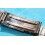 Vintage Original Collectible EXPANDABLE Buler SS Watch Band bracelet 15mm straight ,Dive 1960s -70's riveted Rivets links