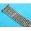 BRACELET VINTAGE ACIER MAILLONS PLIES MONTRES ANCIENNES RÉGLABLE POMPES 22, 20mm