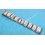 EXPANDRO Vintage & Rare 18mm Elegant steel polished watch bracelet divers band 1950s/60s Breitling, Omega, IWC, Tissot