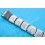 EXPANDRO Vintage & Rare 18mm Elegant steel polished watch bracelet divers band 1950s/60s Breitling, Omega, IWC, Tissot