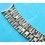 Vintage & Rare 18mm Collectible steel watch bracelet band NOS 1950s/60s UNIVERSAL GENEVE, Breitling, Omega, IWC, Jaeger