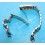 Vintage & Rare 18mm Collectible steel watch bracelet band NOS 1950s/60s UNIVERSAL GENEVE, Breitling, Omega, IWC, Jaeger