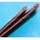 Original NEW 20mm For Daytona 116519, 116509 Genuine Cordovan Leather Band Black & Red color