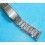 Unsigned flat-link, folded links, 1960s watch Steel band Bracelet for Seamaster 300 Omega Speedmaster