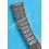 Unsigned flat-link, folded links, 1960s watch Steel band Bracelet for Seamaster 300 Omega Speedmaster