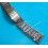 Unsigned flat-link, folded links, 1960s watch Steel band Bracelet for Seamaster 300 Omega Speedmaster