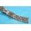 Unsigned flat-link, folded links, 1960s watch Steel band Bracelet for Seamaster 300 Omega Speedmaster