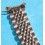 Bracelet Acier Vintage Montres horlogerie 60's Grains de Riz 20mm Montres Rolex, Heuer, IWC, Omega, Breitling, Vacheron