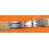 NSA Rare 70's New, NOS Swiss band Bitons & Ssteel Watch Sport Bracelet Zenith, Longines, Heuer 18mm ends