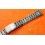 Rare 70's Swiss band Ssteel Watch Folded links Sport Bracelet Zenith, Longines, Heuer, Omega 18mm ends