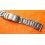Rare 70's Swiss band Ssteel Watch Folded links Sport Bracelet Zenith, Longines, Heuer, Omega 18mm ends