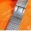 NSA Rare 70's Swiss Half band Ssteel 18mm Watch Sport Bracelet Zenith, Longines, Heuer