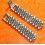 Vintage & Collectible watch Ssteel bracelet Beads of Rice 18mm 60's Rolex,Heuer,IWC,Omega,Breitling,Vacheron