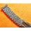 Bracelet Acier Vintage Montres horlogerie 70's Grains de Riz 19mm Montres Rolex, Heuer, IWC, Omega, Breitling, Vacheron, Patek
