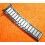 Unsigned flat-link, folded links, 1960s watch Steel half band Bracelet Seamaster 300 Omega Speedmaster