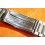 Unsigned flat-link, folded links, 1960s watch Steel band 18mm Bracelet for Seamaster 300 Omega Speedmaster