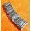 Vintage half bracelet flat-link, folded links, 1960s watch Steel half band 18mm Bracelet Seamaster 300 Omega Speedmaster