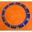 INSERT DE LUNETTE ROLEX SUBMARINER BLEU OR REF 16613-16618-16803-16808