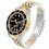 ROLEX RARE INSERT GRADUE 24H JAUNE & NOIR DE LUNETTE MONTRES ROLEX GMT MASTER II 16713, 16718