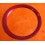TUDOR SUBMARINER INSERT DE LUNETTE  ROUGE METAL TAILLE MEDIUM 75090 - 75190