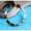 Rolex 90's Glossy Black color Submariner Date Tutone 16803, 16613, 16808, 16618 Watch Bezel Graduated Luminova Insert Part