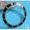 Rolex 90's Glossy Black color Submariner Date Tutone 16803, 16613, 16808, 16618 Watch Bezel Graduated Luminova Insert Part