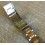 ROLEX BITONS TUTONE DIVER'S EXTENSION WATCH BRACELET 93153 SOLID LINK SUBMARINER DATE 16803, 168003, 16613 gold / ssteel