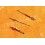 ROLEX Watch Part Luminova handset GOLD BATON GENUINE VINTAGE Datejust 1601, 1603, 1608 Cal 1575, 1570, 1520
