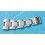 60's EXTENDABLE 6635 RIVETS / RIVITS LINKS BRACELET PARTS ROLEX DAYTONA 19mm 6263, 6239, 6240, 6241, 6262 PAUL NEWMAN BRACELET
