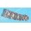 ROLEX PARTIE BRACELET 6635 EXTENSIBLE RIVETS MONTRES ROLEX DAYTONA 19mm 6263, 6262, 6240, 6265, 6239, AIRKING